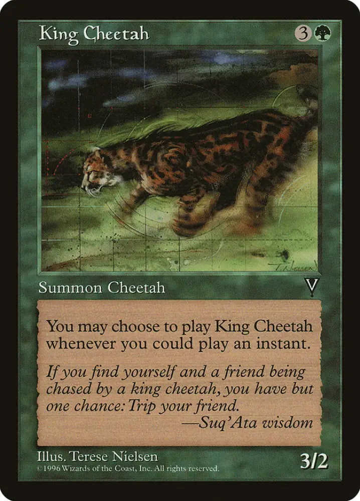 King Cheetah [Multiverse Gift Box] - MTG Single