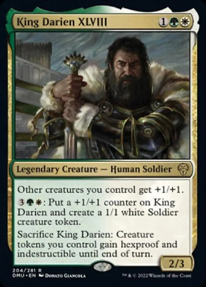 King Darien XLVIII [Dominaria United] - MTG Single