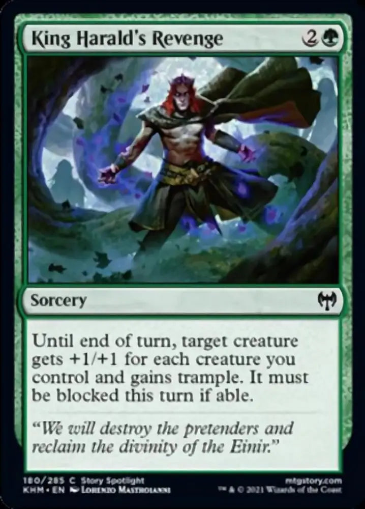 King Harald’s Revenge [Kaldheim] - MTG Single