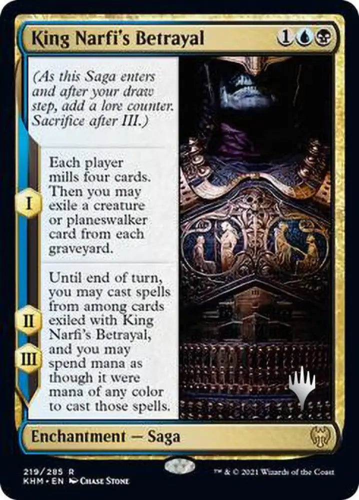 King Narfi’s Betrayal (Promo Pack) [Kaldheim Promos] - MTG Single