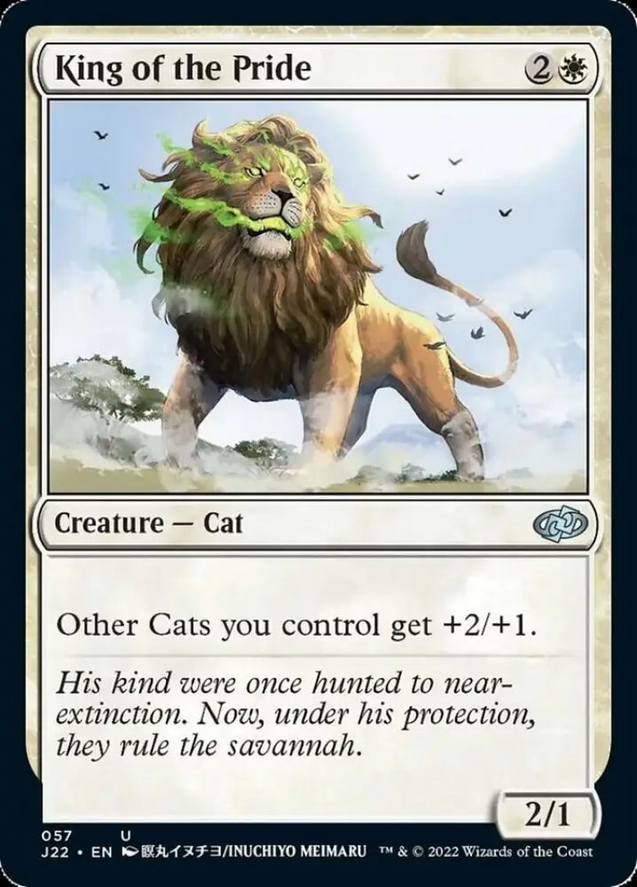 King of the Pride [Jumpstart 2022] - MTG Single