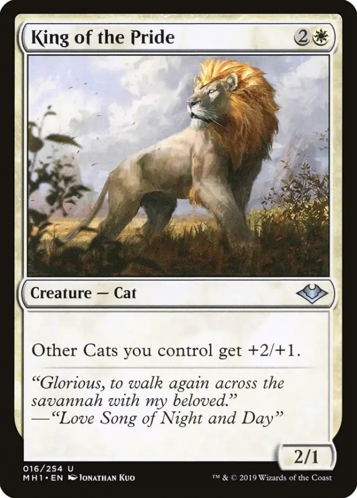 King of the Pride [Modern Horizons] - MTG Single