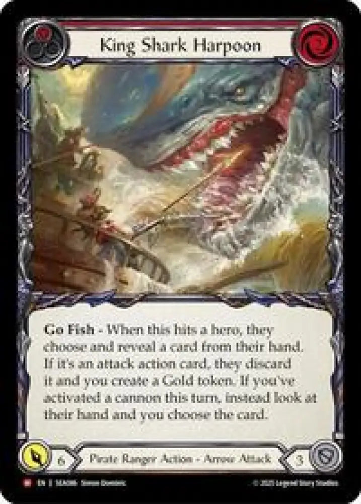 King Shark Harpoon (SEA086) [High Seas]