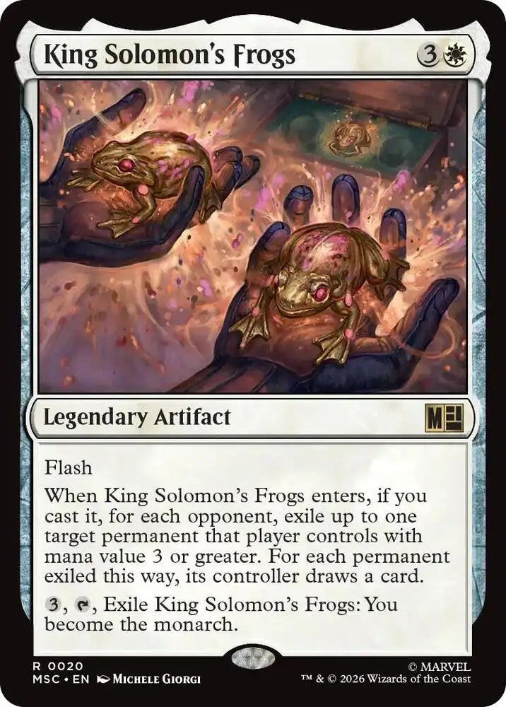 King Solomon's Frogs (Surge Foil) (20) [Marvel Super Heroes Commander]