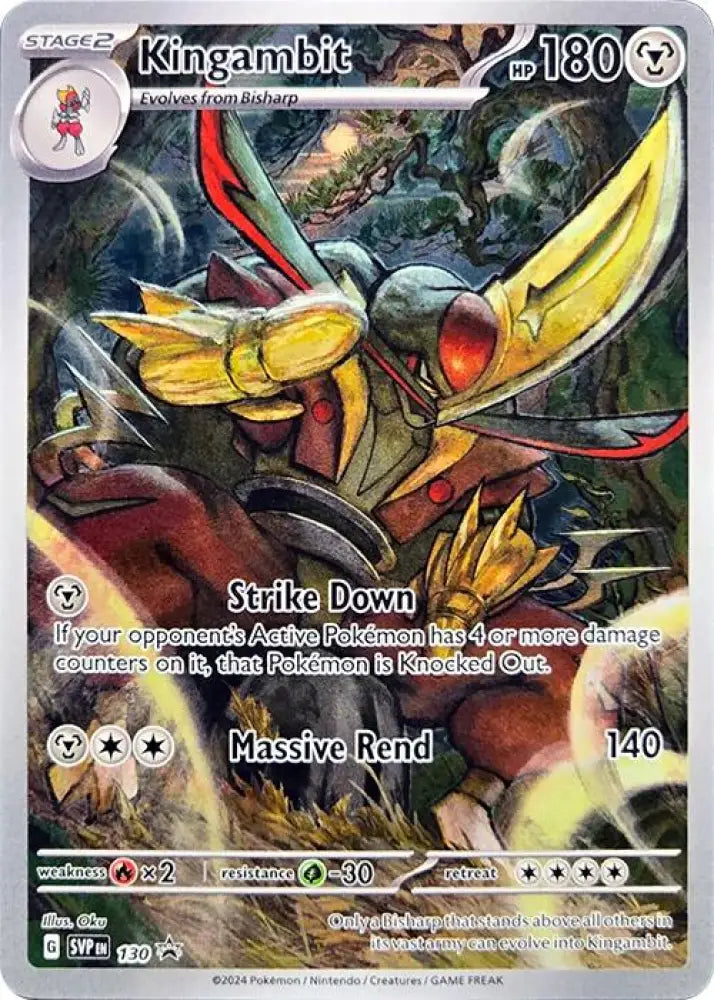 Kingambit (130) [Scarlet & Violet: Black Star Promos] - Pokemon Single