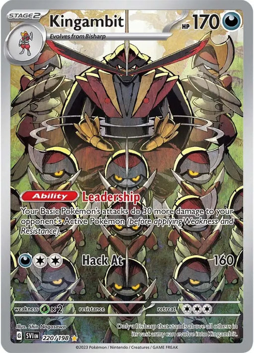 Kingambit (220/198) [Scarlet & Violet: Base Set] - Pokemon Single