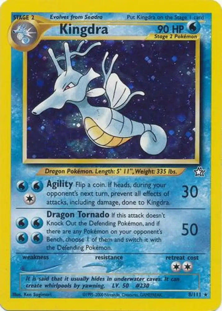 Kingdra (8/111) [Neo Genesis Unlimited] - Pokemon Single