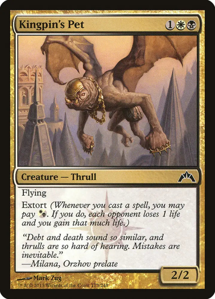 Kingpin’s Pet [Gatecrash] - MTG Single