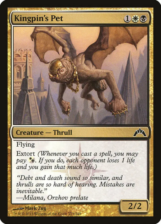 Kingpin’s Pet [Gatecrash] - MTG Single