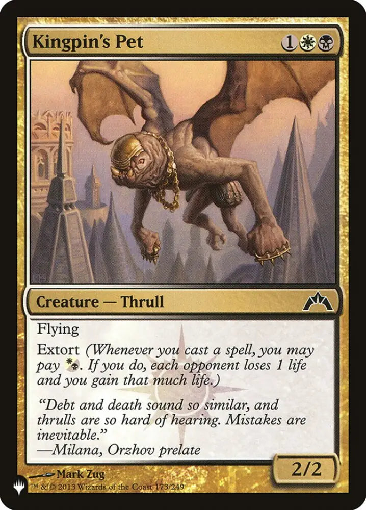 Kingpin’s Pet [The List] - MTG Single