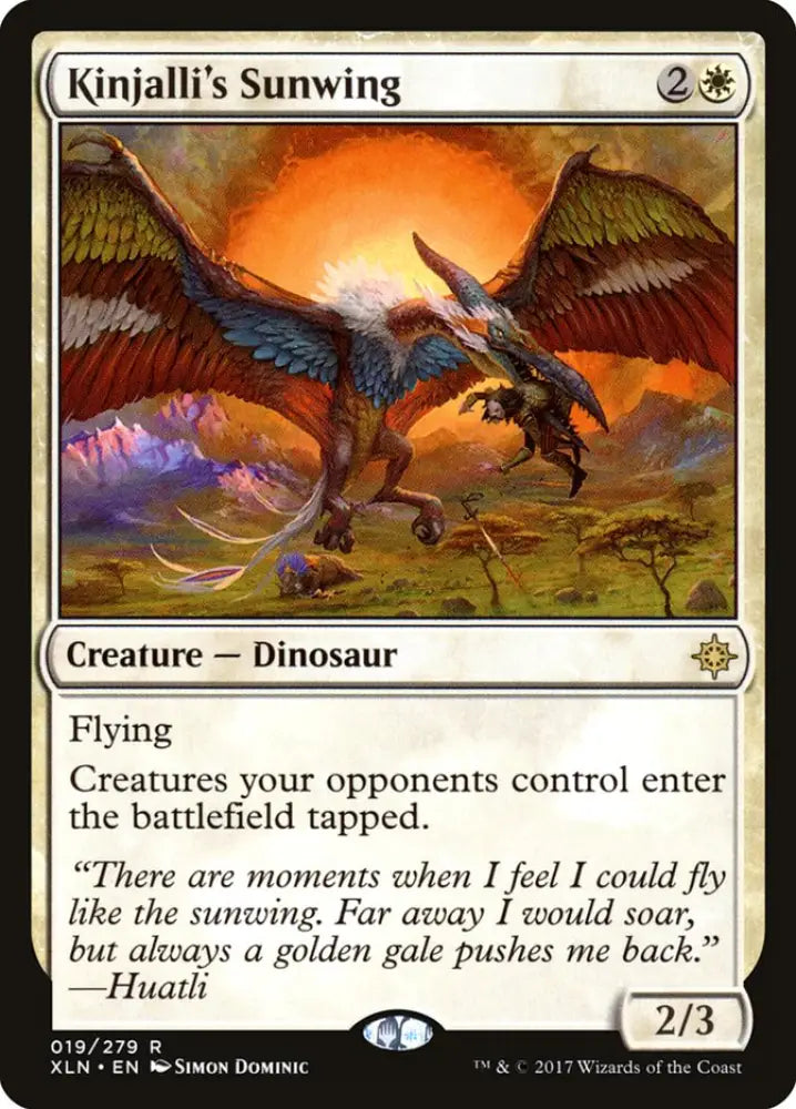 Kinjalli’s Sunwing [Ixalan] - MTG Single