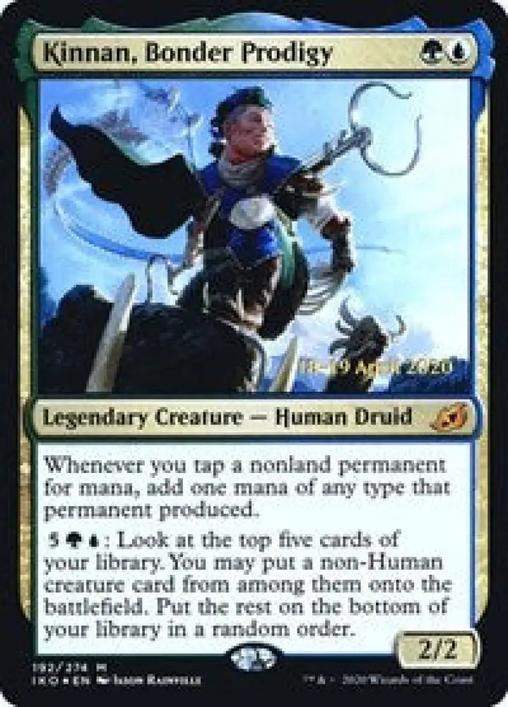 Kinnan, Bonder Prodigy (192) [Prerelease Cards]