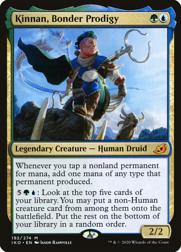 Kinnan Bonder Prodigy [Ikoria: Lair of Behemoths] - MTG Single