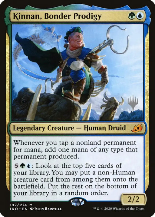 Kinnan Bonder Prodigy (Promo Pack) [Ikoria: Lair of Behemoths Promos] - MTG Single