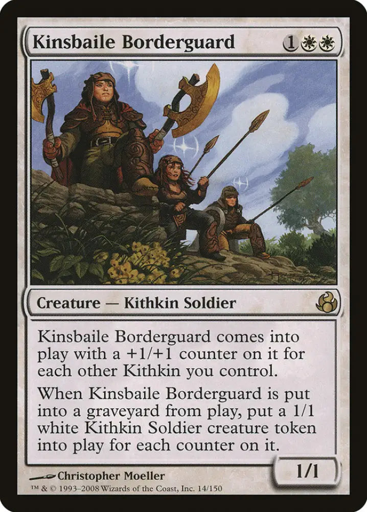 Kinsbaile Borderguard [Morningtide] - MTG Single