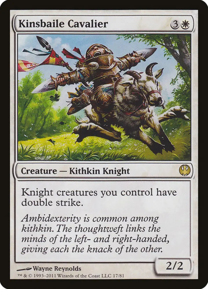 Kinsbaile Cavalier [Duel Decks: Knights vs. Dragons] - MTG Single