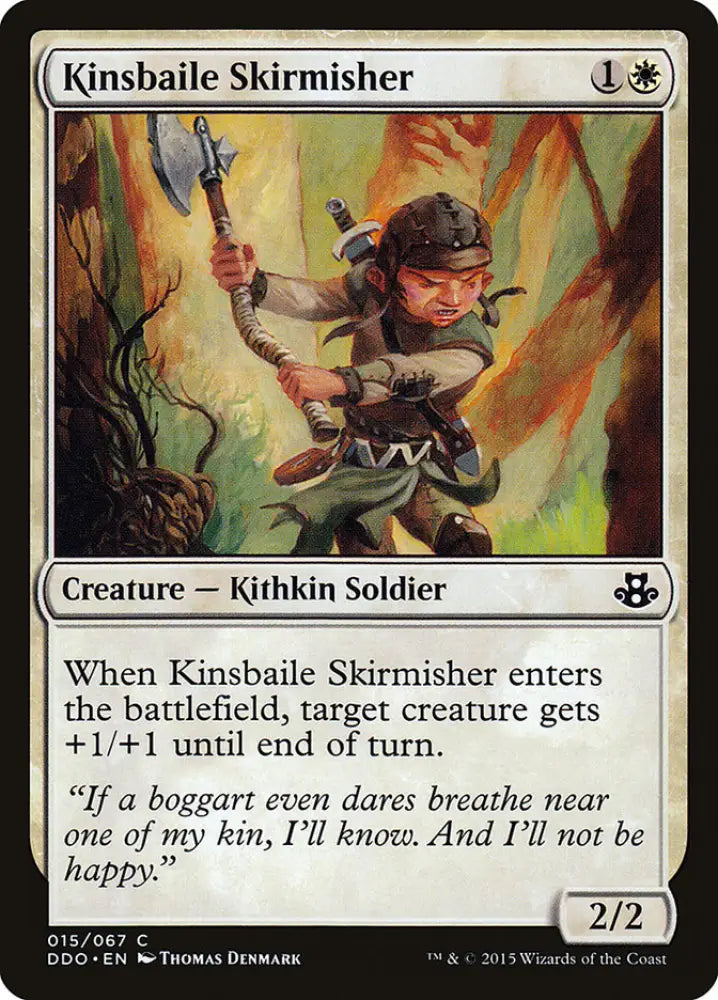 Kinsbaile Skirmisher [Duel Decks: Elspeth vs. Kiora] - MTG Single