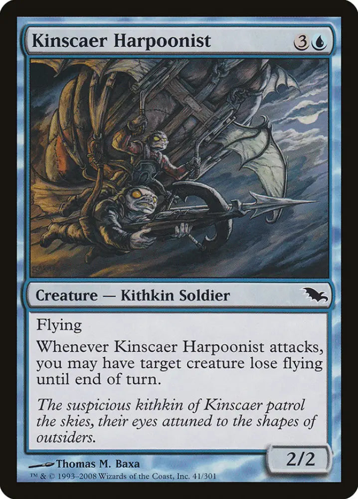 Kinscaer Harpoonist [Shadowmoor] - MTG Single