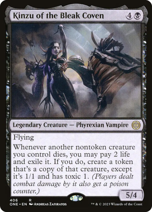 Kinzu of the Bleak Coven [Phyrexia: All Will Be One] - MTG Single