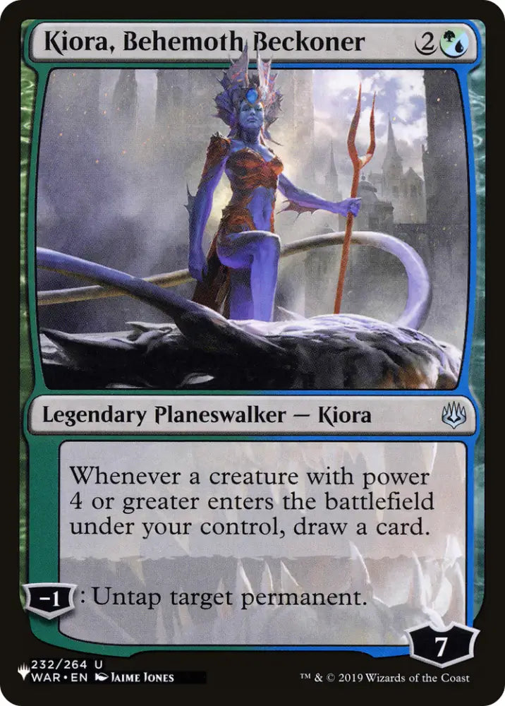 Kiora Behemoth Beckoner [The List] - MTG Single