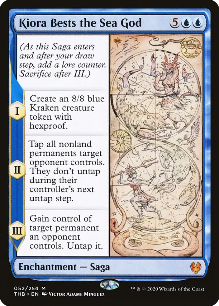 Kiora Bests the Sea God [Theros Beyond Death] - MTG Single