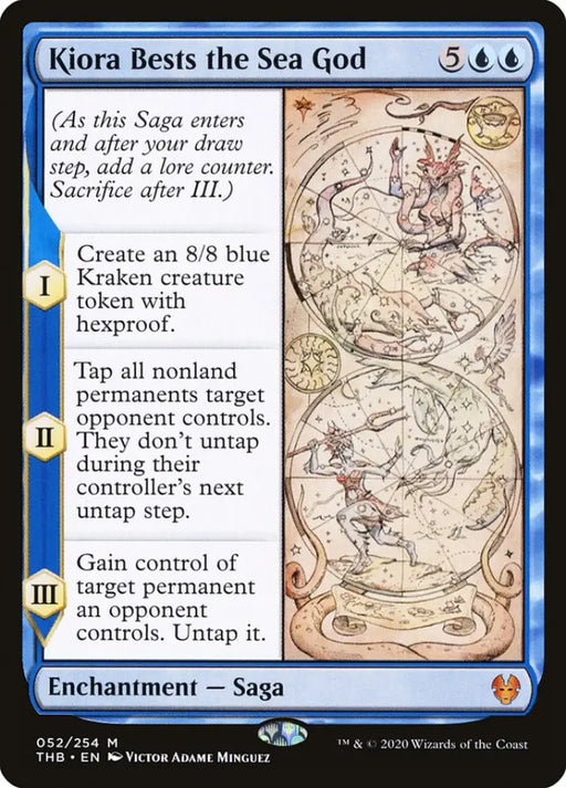Kiora Bests the Sea God [Theros Beyond Death] - MTG Single