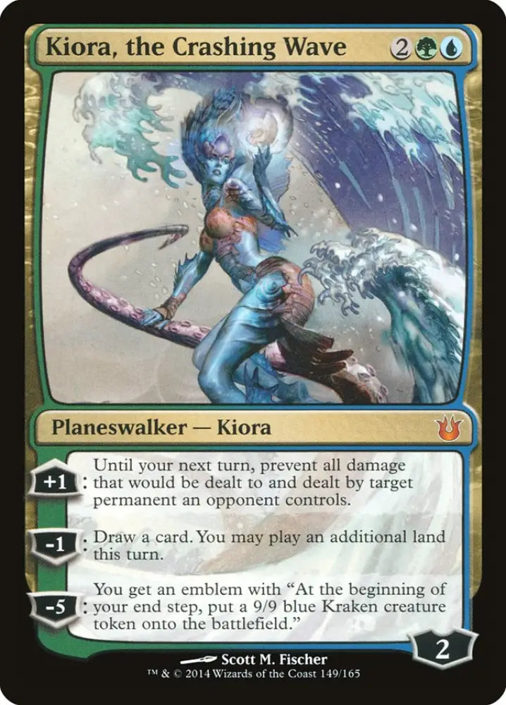 Kiora the Crashing Wave [Born of the Gods] - MTG Single