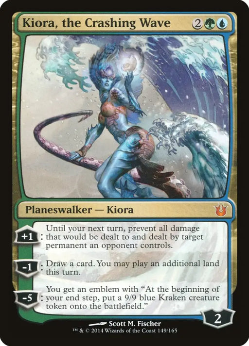 Kiora the Crashing Wave [Born of the Gods] - MTG Single
