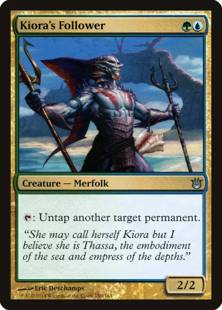 Kiora’s Follower [Born of the Gods] - MTG Single