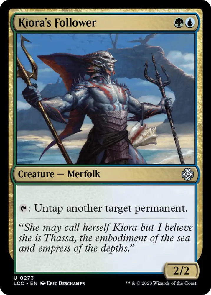 Kiora’s Follower [The Lost Caverns of Ixalan Commander] - MTG Single