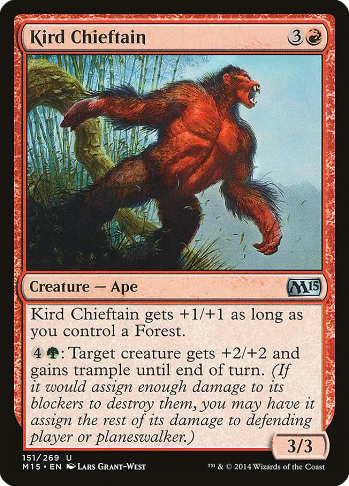 Kird Chieftain [Magic 2015] - MTG Single
