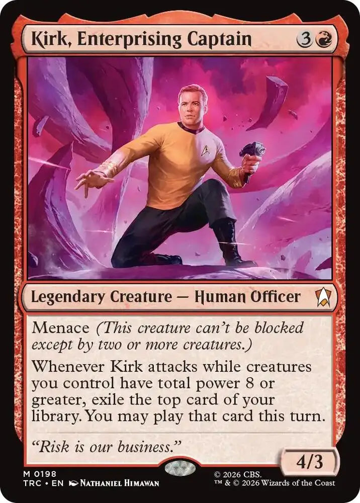 Kirk, Enterprising Captain (198) [Star Trek Commander]
