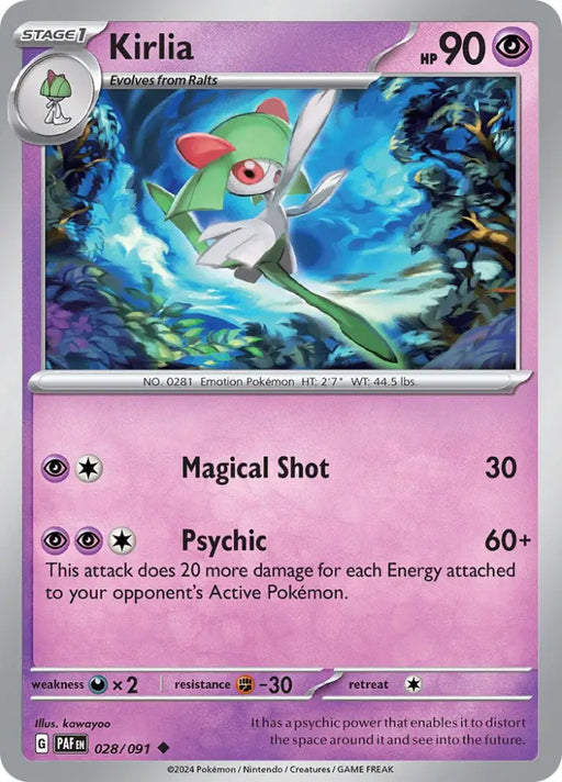 Kirlia (028/091) [Scarlet & Violet: Paldean Fates] - Pokemon Single