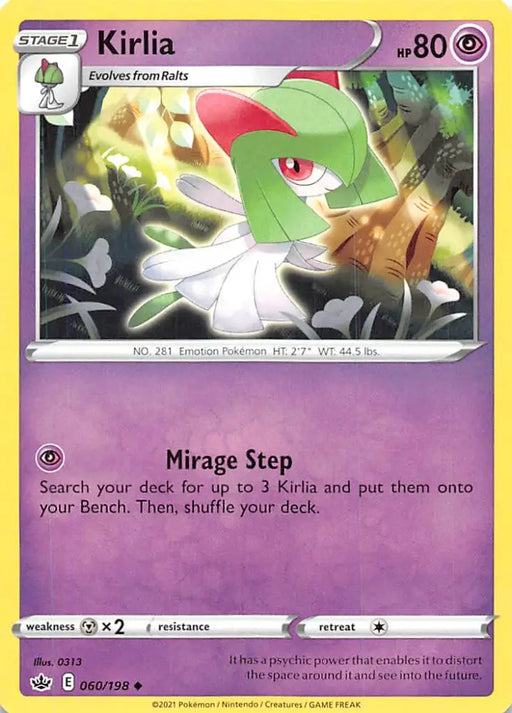 Kirlia (060/198) [Sword & Shield: Chilling Reign] - Pokemon Single