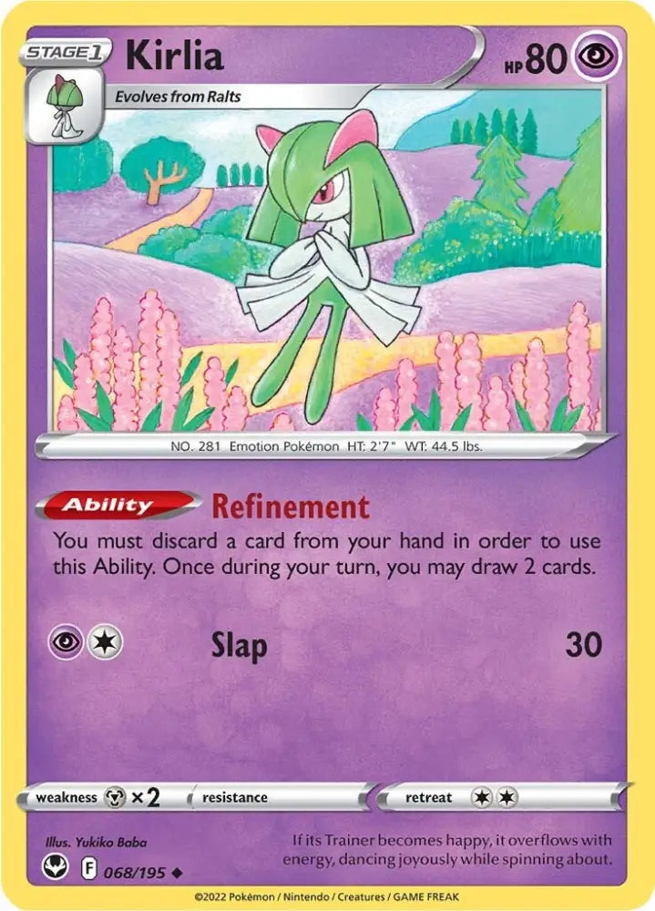 Kirlia (068/195) [Sword & Shield: Silver Tempest] - Pokemon Single