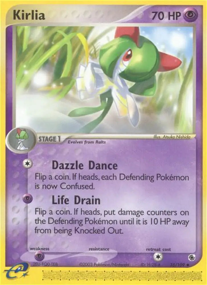 Kirlia (35/109) [EX: Ruby & Sapphire] - Pokemon Single