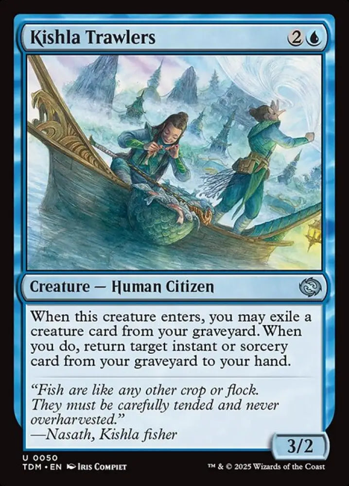 Kishla Trawlers (50) [Tarkir: Dragonstorm]
