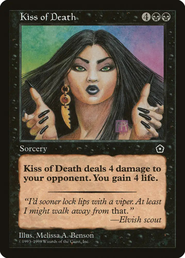 Kiss of Death [Portal Second Age] - MTG Single