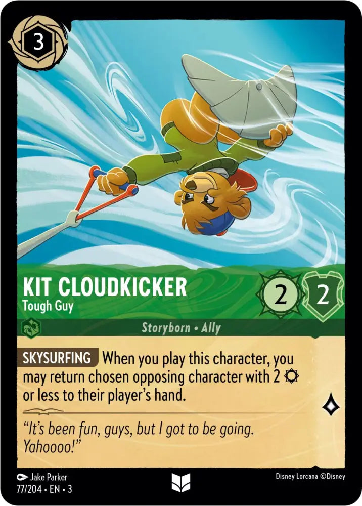 Kit Cloudkicker - Tough Guy (77/204) [Into the Inklands] - Lorcana Single