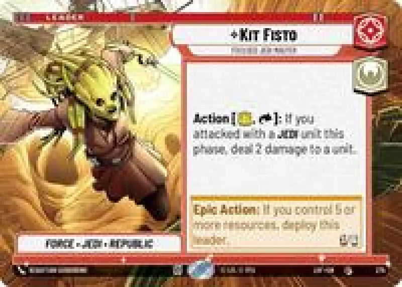 Kit Fisto - Focused Jedi Master (Hyperspace) (275) [Legends of the Force]