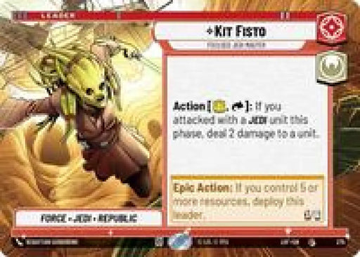 Kit Fisto - Focused Jedi Master (Hyperspace) (275) [Legends of the Force]