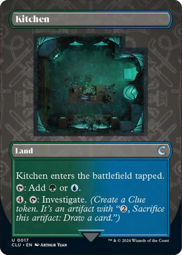 Kitchen (Borderless) [Ravnica: Clue Edition] - MTG Single