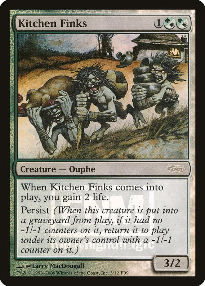Kitchen Finks [Friday Night Magic 2009] - MTG Single