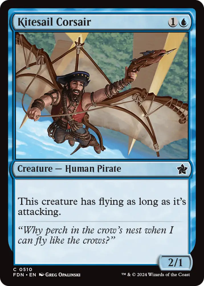 Kitesail Corsair [Foundations] - MTG Single