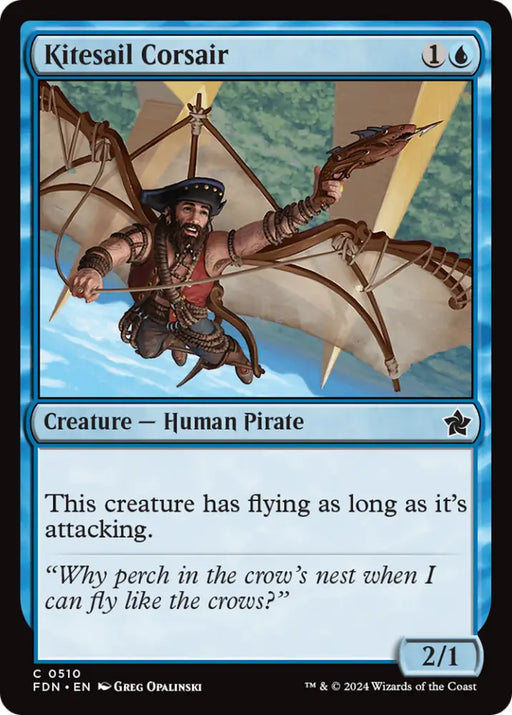 Kitesail Corsair [Foundations] - MTG Single