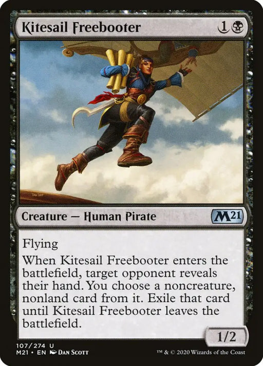 Kitesail Freebooter [Core Set 2021] - MTG Single