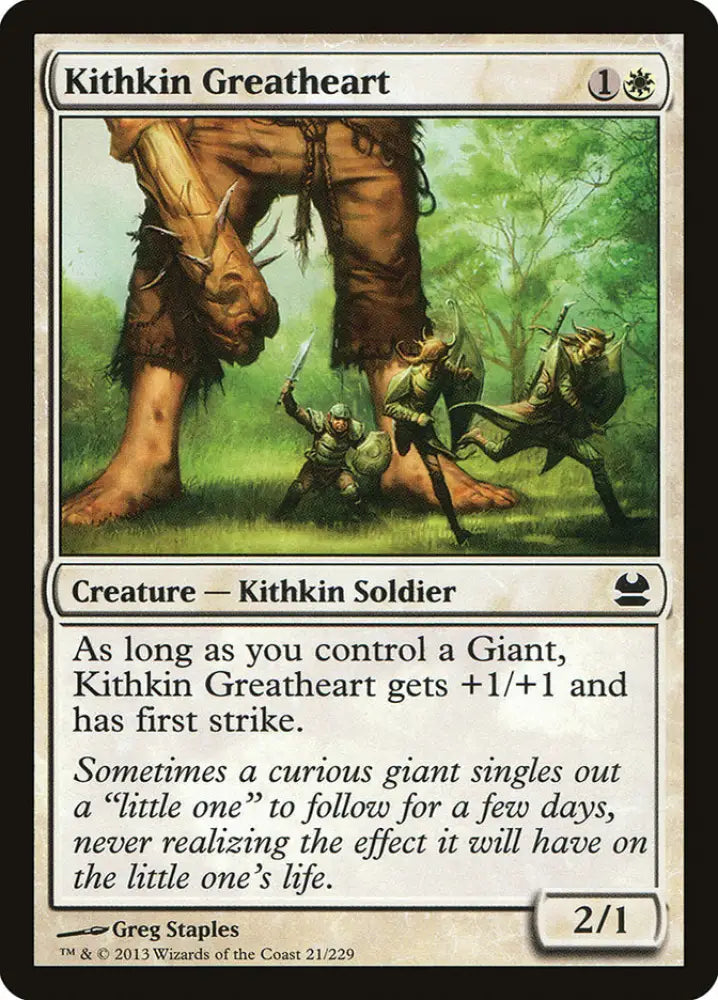 Kithkin Greatheart [Modern Masters] - MTG Single