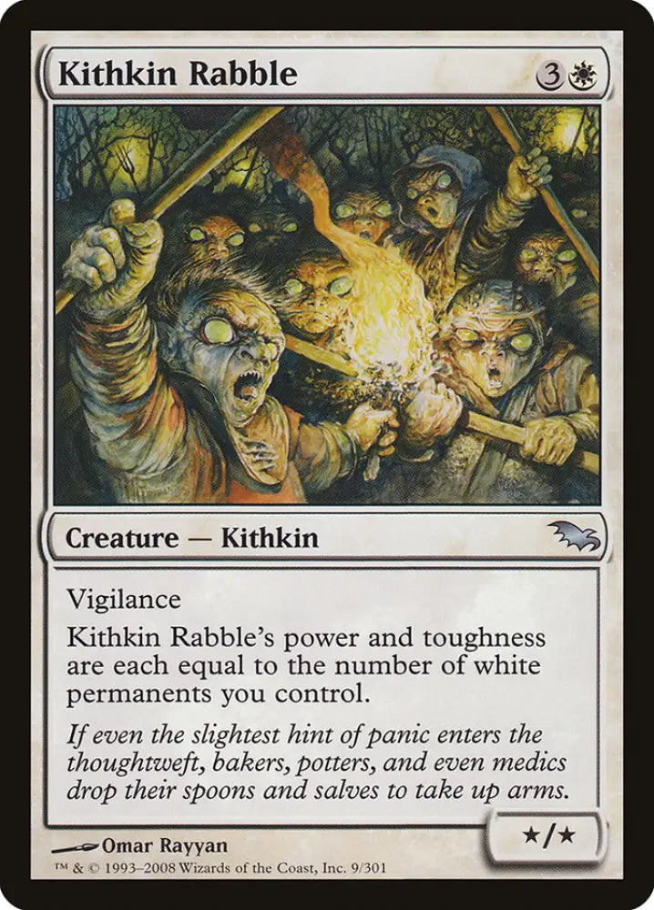 Kithkin Rabble [Shadowmoor] - MTG Single