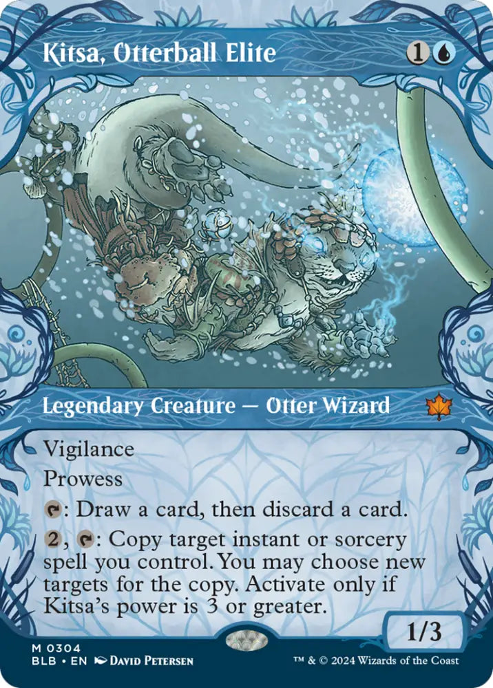 Kitsa Otterball Elite (Showcase) [Bloomburrow] - MTG Single