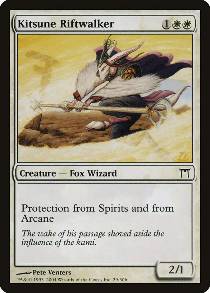 Kitsune Riftwalker [Champions of Kamigawa] - MTG Single